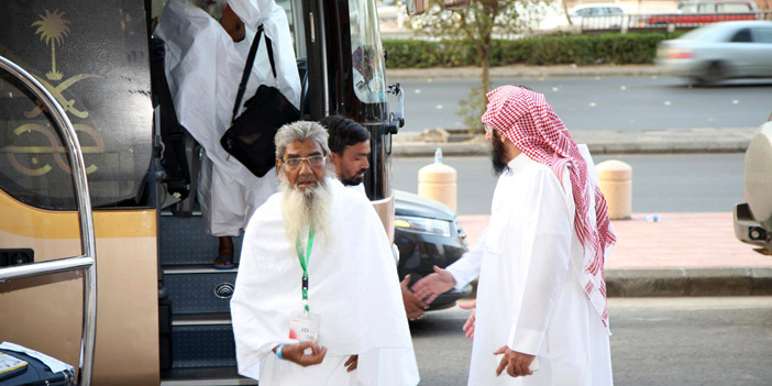 وصول الدفعة الأولى من ضيوف خادم الحرمين إلى مكة المكرمة 