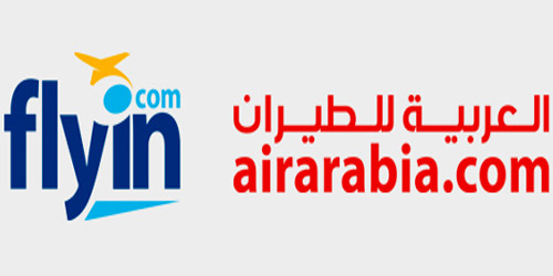 طيران العربية ينضم لباقة خطوط الطيران في موقع فلاي إن (flyin.com) 