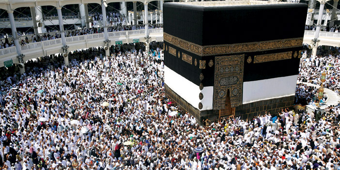  الحرم المكي كما بدا أمس