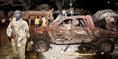 ارتفاع حصيلة انفجار سيارة مفخخة عند بوابة المجمع الرئاسي بالصومال  