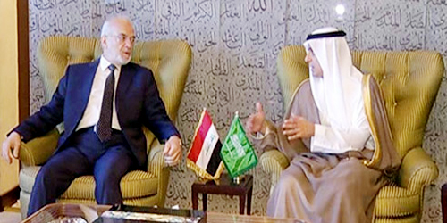 وزير الخارجية يلتقي نظيريه العراقي والصومالي 