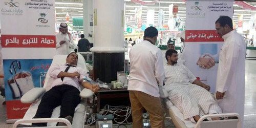  حملة للتبرع بالدم بنجران