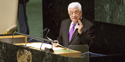  الرئيس الفلسطيني يخاطب الجمعية العامة للأمم المتحدة