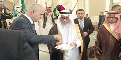 سفارة المملكة بأذربيجان تحتفي باليوم الوطني 