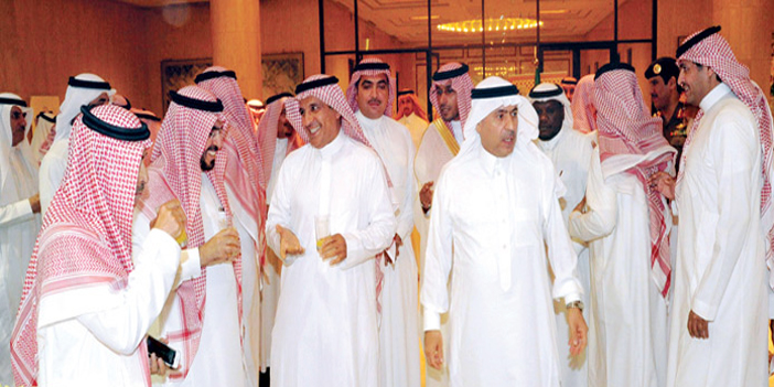 وكيل وزارة الداخلية يستقبل المهنئين بعيد الأضحى المبارك 