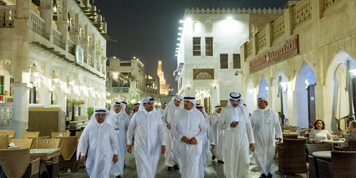 وصل الدوحة للمشاركة في اجتماع وزراء السياحة بدول مجلس التعاون 