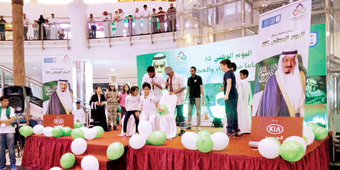 جامعة الملك سعود و«كيا» تحتفلان باليوم الوطني مع 350 يتيماً و70 طفلاً مريضاً 