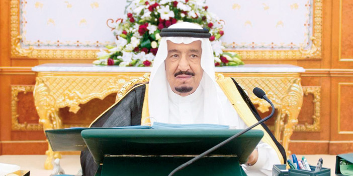 رأس جلسة مجلس الوزراء.. خادم الحرمين الشريفين: 