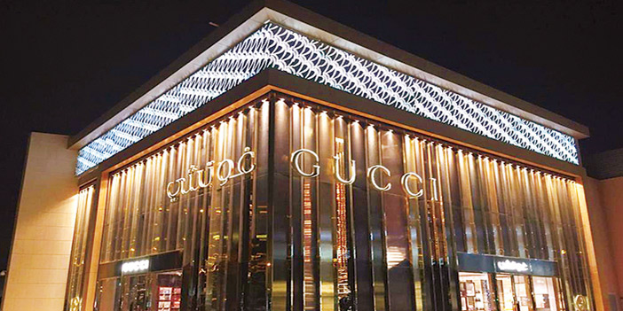 غوتشي يفتتح أكبر بوتيك مستقل في بولفار بمدينة جدة 