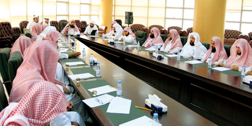  جانب من الاجتماع