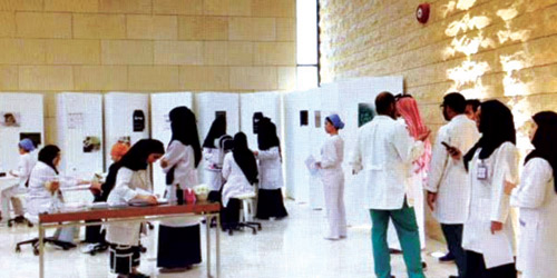 مستشفى الملك عبدالله الجامعي يحتفل باليوم العالمي للبصر