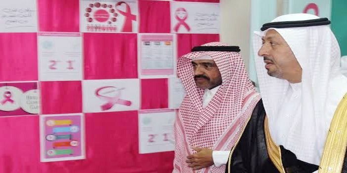  محافظ المخواة يدشن حملة التوعية بسرطان الثدي