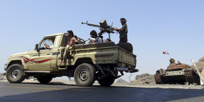  مجموعة من المقاومين اليمنيين في عدن