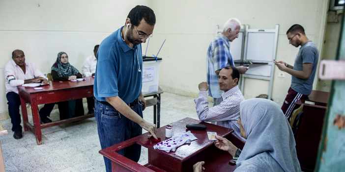  بدء جولة اعادة المرحلة الاولى للانتخابات المصرية