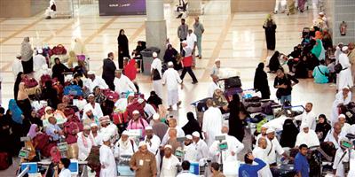 900 ألف حاج يغادرون المملكة عبر مطار الملك عبدالعزيز 