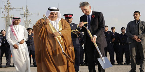 بريطانيا تبدأ بناء قاعدة عسكرية في البحرين 