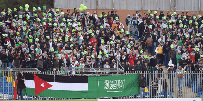  جماهير سعودية ساندت الأخضر أمام فلسطين