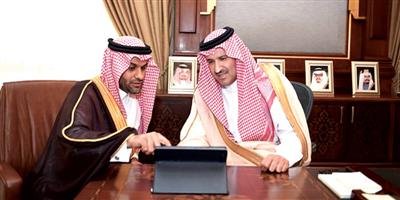 الأمير فيصل بن سلمان يدشن خدمة «الاستدعاء الحكومي» عبر «أبشر» في إمارة المدينة المنورة 