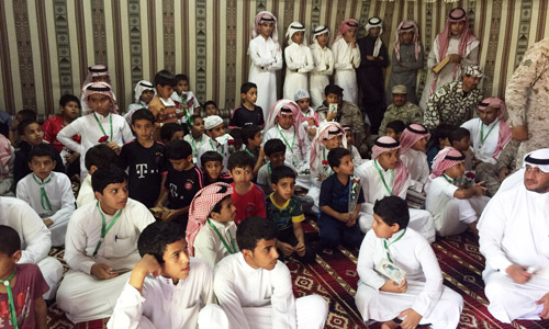  لقطة لأبناء الشهداء والمرابطين