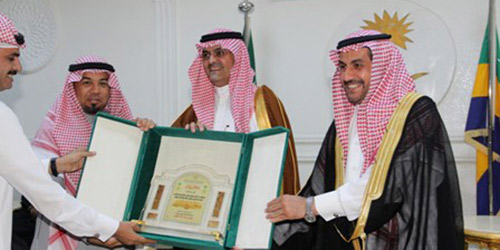  من حفل تكريم اللواء الثبيتي