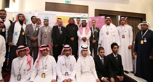  الوفد المشارك من جامعة شقراء في رحلة الكشاف المسلم