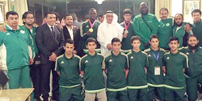 أخضر الكاراتيه يحتل المركز التاسع في ختام بطولة العالم 