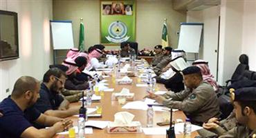 اللجنة الفورية بمدني منطقة حائل تبحث التدابير الوقائية 