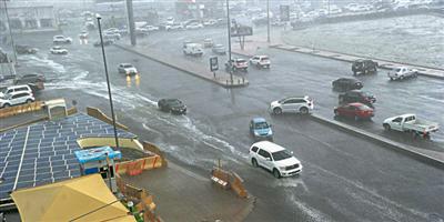 أمطار المناطق.. تبوك الأعلى نسبة وجدة ثالثة 