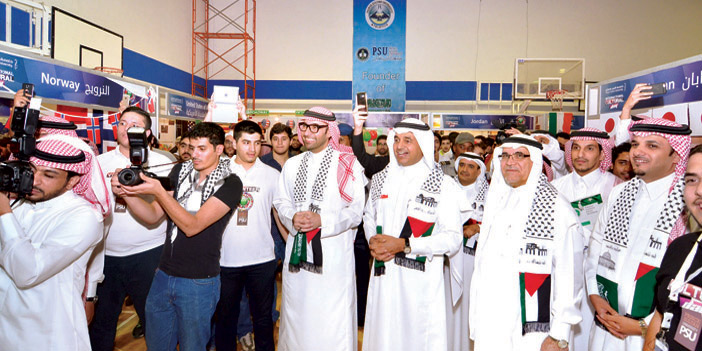 تنوع ثقافي بجامعة الأمير سلطان تحت عنوان «السعودية للكل والكل للسعودية» 