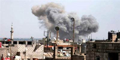 مروحيات الأسد تقصف مدينة حلب.. وانفجار عبوتين ناسفتين في إدلب 