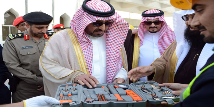 الأمير سعود بن عبدالمحسن يدشن المرحلة الثانية لمشروع الهيئة العليا لتطوير منطقة حائل (وفاء) 