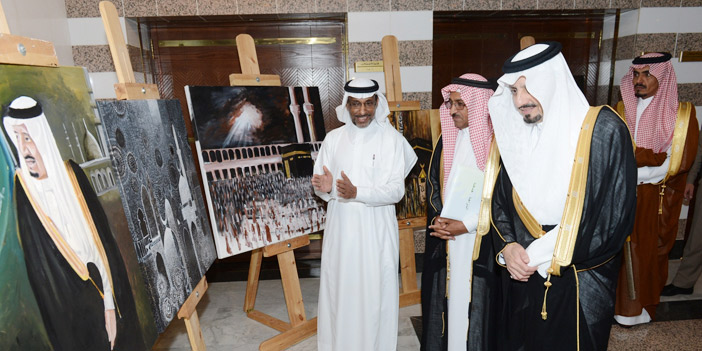  أمير منطقة عسير خلال حضوره المناسبة