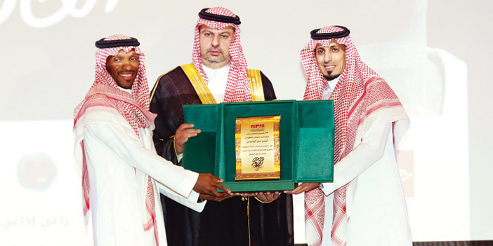  الرئيس العام والنجم عمر الغامدي