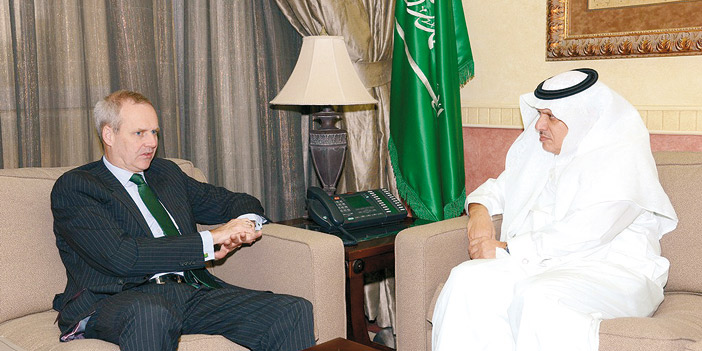 وزير النقل يلتقي السفير الألماني 