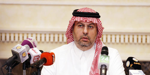  الأمير عبدالله بن مساعد خلال المؤتمر