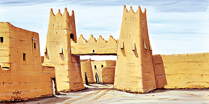  من أعمال الفنان النقيدان