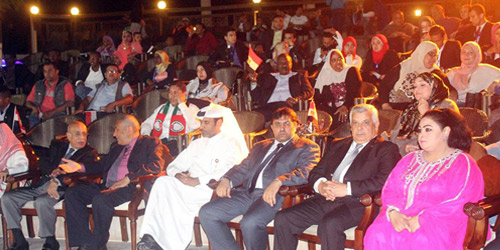 اختتام فعاليات مهرجان الشباب العربي وتكريم وفد الشباب السعودي 