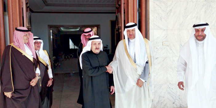  جانب من زيارة الأمير سلطان بن سلمان للربدي