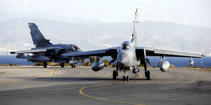  طائرة بريطانية مشاركة في التحالف الدولي ضد داعش في سوريا