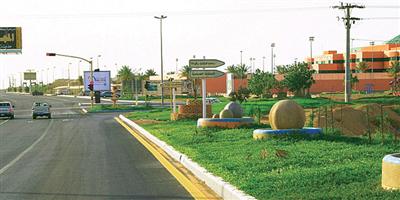 تحسين المدخل رقم (17) في المجمعة 