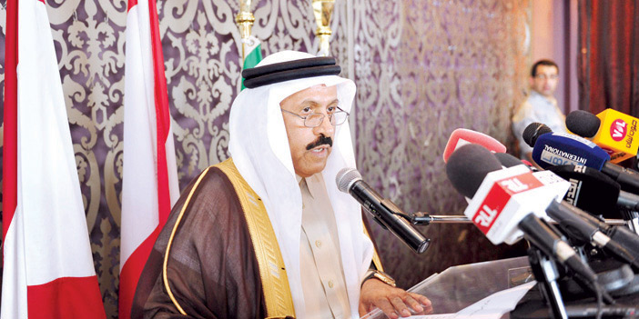  السفير عسيري يلقي كلمته