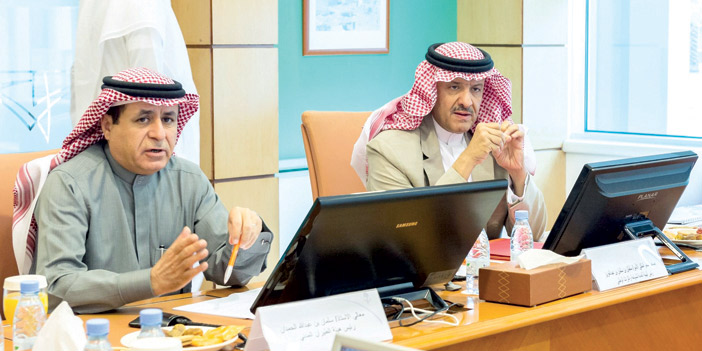  الأمير سلطان يلتقي رئيس هيئة الطيران المدني