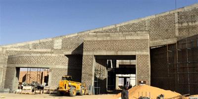 إنشاء مبنى متحف الجوف الجديد يصل لمراحله الأخيرة 