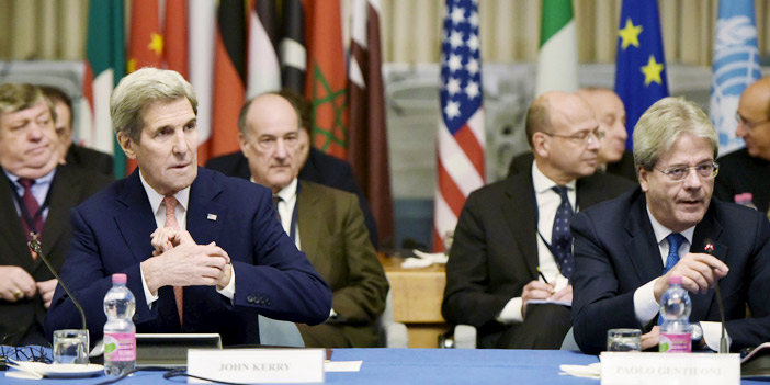  وزيرا الخارجية الإيطالية والأمريكية يترأسان قمة روما