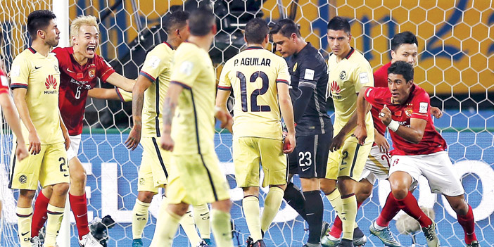  الفريق المكسيكي خسر 2 - 1 أمام منافسه جوانجتشو الصيني