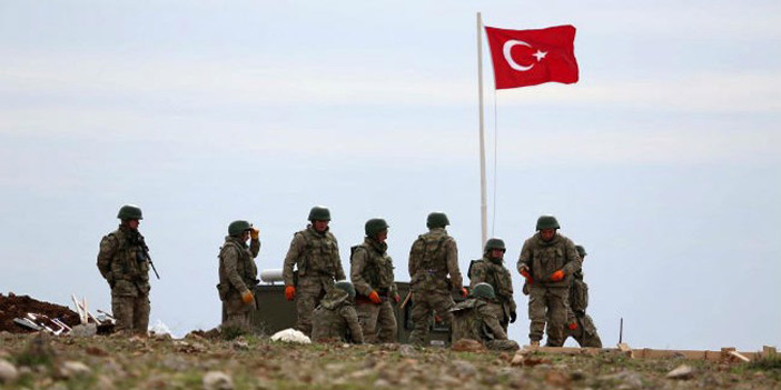  مجموعة من الجنود الأتراك في العراق