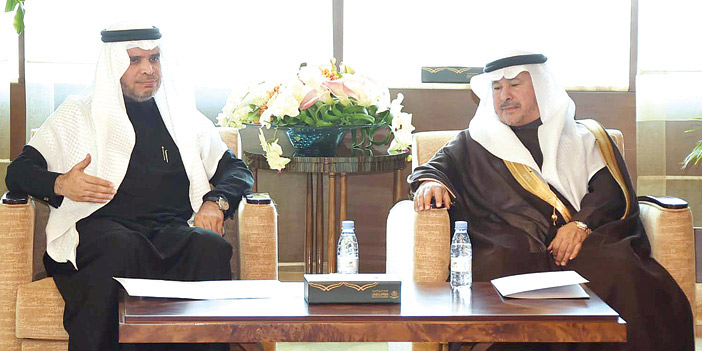 وزير التعليم يستقبل منسوبي جامعة الإمام وأعضاء المجلس التنفيذي لاتحاد جامعات العالم الإسلامي 