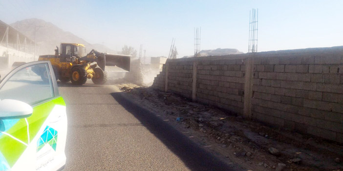  إزالة سور المخطط