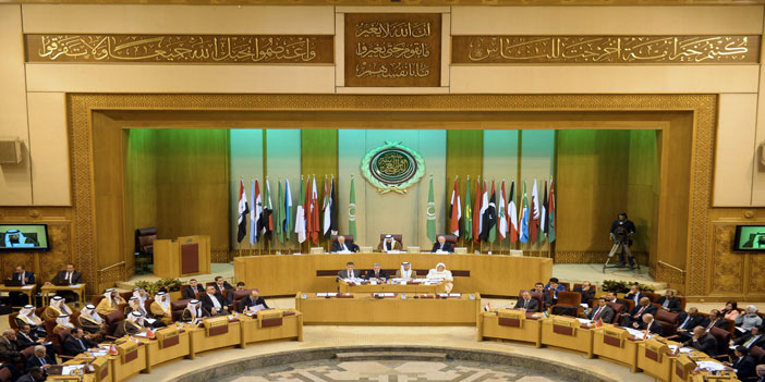  مجلس جامعة الدول العربية على المستوى الوزاري خلال اجتماعه بالقاهرة أمس