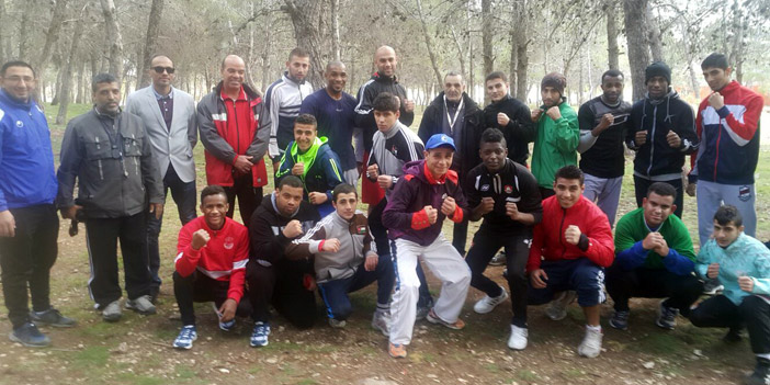  من معسكر منتخب الملاكمة